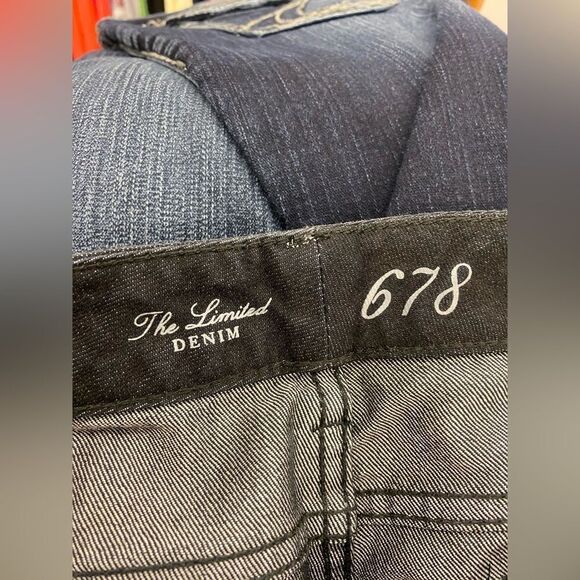 The Limited Ladies 8 R Black Boot Cut Jeans - Picture 2 of 4